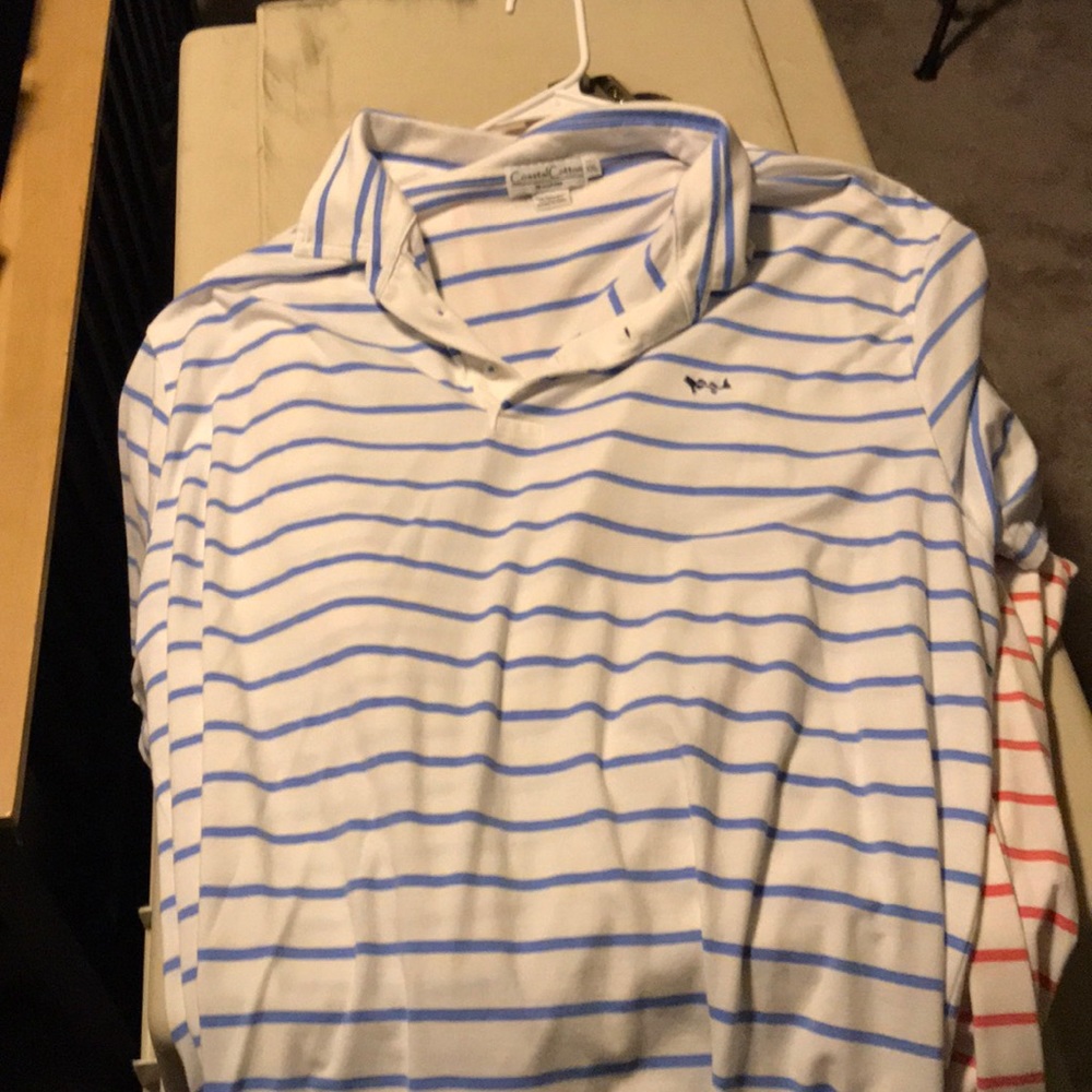 Coastal cotton polo